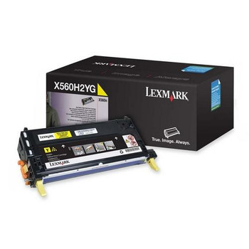X560H2YG - Lexmark Yellow Toner Cartridge