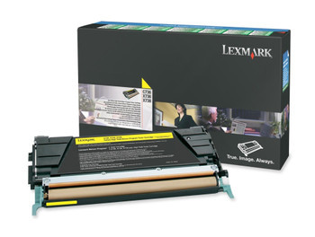 X748H3YG - Lexmark Yellow High Yield Toner Cartridge