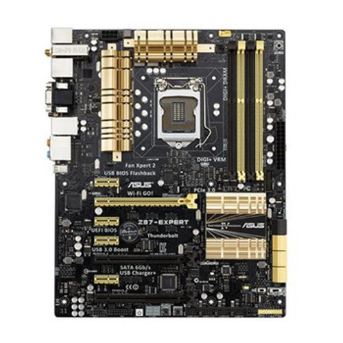 Z87-EXPERT - ASUS Socket LGA1150 Intel Z87 Chipset ATX System Board Motherboard Supports Core i7 i5 i3 Pentium Celeron Series DDR3 4x DIMM