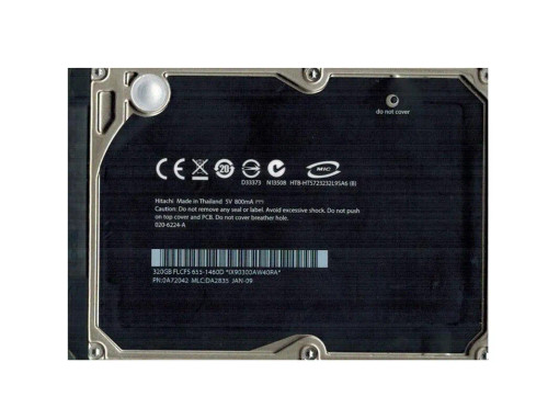 0A72042 - Hitachi 320GB 7200RPM SATA 2.5" HDD