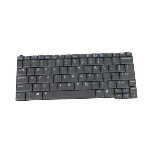 0M6607 - Dell 84 Keys US Black Laptop Keyboard
