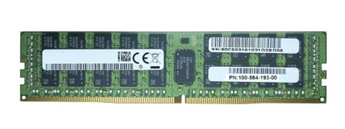 EMC 16GB DDR4-2133MHz ECC RDIMM Memory Module for Servers - 100-564-193-00