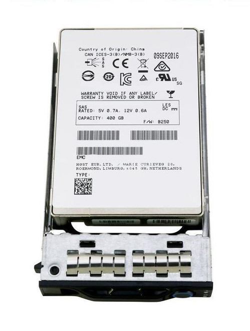 105-000-513 - EMC 400GB SAS 12Gb/s 2.5" Write Intensive SSD