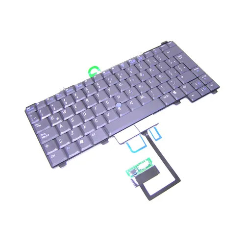 2W708 - Dell Spanish Black Latitude D400 Keyboard