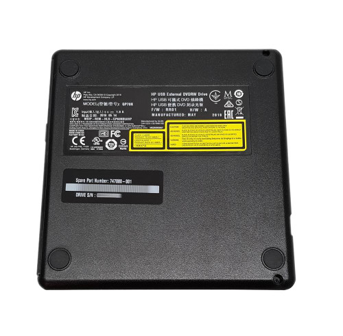 747080-001 - HP 8x USB External DVD-RW Drive