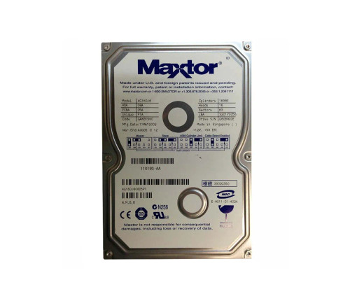 4G160J80805P1 - Maxtor 160GB 5400RPM ATA-133 2MB 3.5" HDD