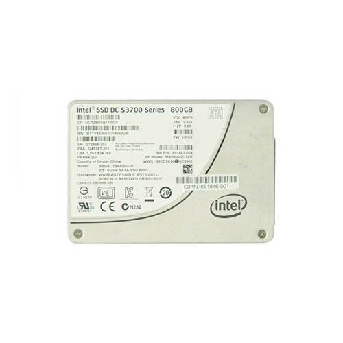 691846-001 - HP 800GB MLC SATA 6Gb/s 2.5" SSD