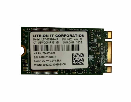 764433-002 - HP 32GB SATA 3Gb/s M.2 2242 SSD