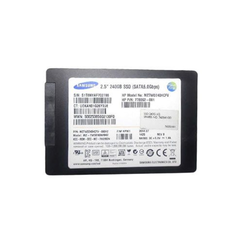 778062-001 - HP 240GB SATA 6Gb/s 2.5" SSD