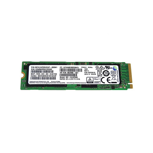 862996-001 - HP 256GB mSATA PCIe SSD