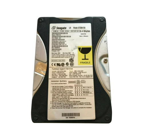 9P5002-801 - Seagate 8.4GB 5400RPM IDE 3.5" HDD