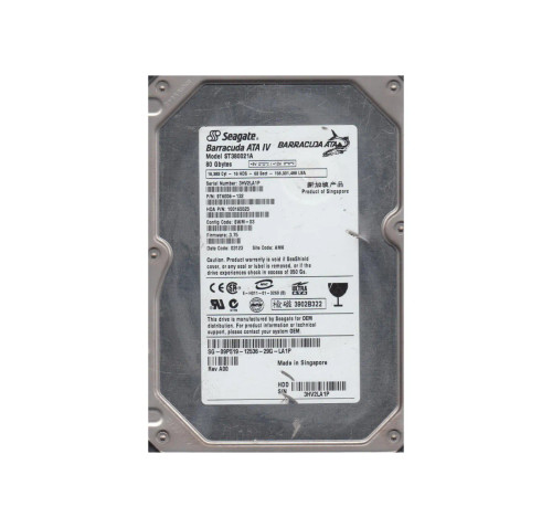 9T6006-132 - Seagate 80GB 7200RPM IDE ATA/100 2MB 3.5" HDD