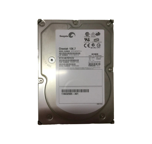9X2007-131 - Seagate 146GB 10K RPM Fibre Channel 3.5" HDD