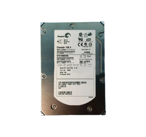 9X4066-142 - Seagate 146.8GB 15K RPM SAS 3.5" Hot-Swap HDD