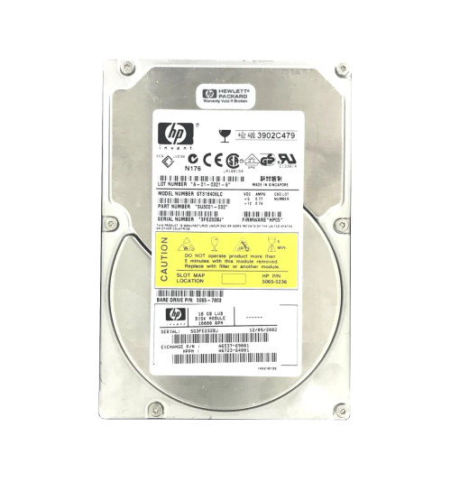 A6723-64001 - HP 18GB 10000RPM Ultra 160 SCSI 3.5" HDD