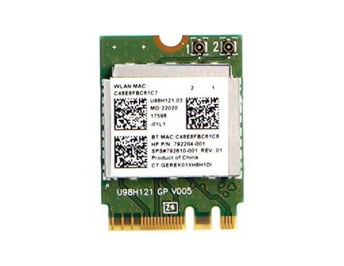 792610-001 - HP 300Mbps 2.4GHz PCI Express M.2 Wireless Network Card