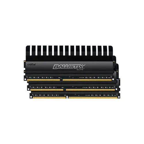 Crucial 12GB DDR3-1600MHz Memory Kit for PC3-12800 Non-ECC Unbuffered DIMM 1.35V - BLE3KIT4G3D1608DE1TX0