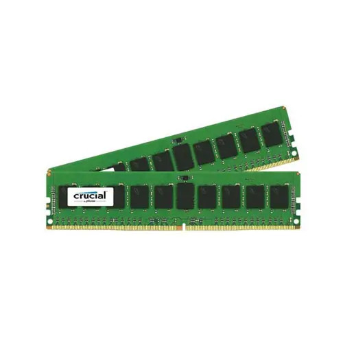 CT5839786 - Crucial Technology 64GB Kit 2 x 32GB DDR3-1866MHz PC3-14900 ECC Registered CL13 240-Pin Load Reduced DIMM Quad Rank Memory