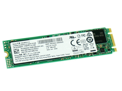 Dell 512GB M.2 2280 SATA SSD for Latitude Notebooks - CV3-8D512-11