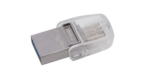 DTDUO3C/64GB - Kingston Technology 64GB USB 3.1 Type C Flash Drive
