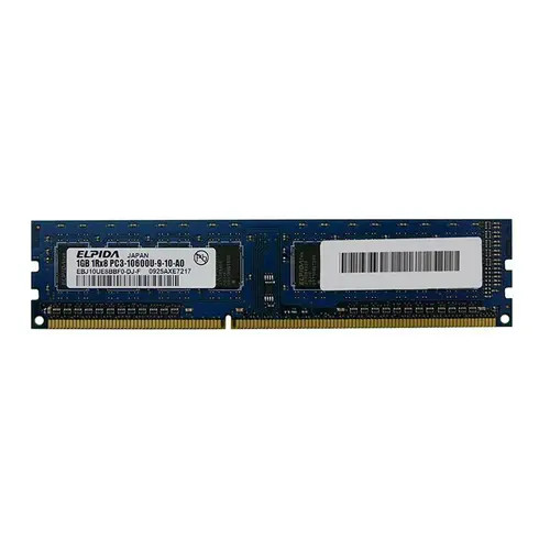 EBJ10UE8BBF0-DJ-F - Elpida 1GB DDR3-1333MHz PC3-10600 CL9 240-Pin UDIMM