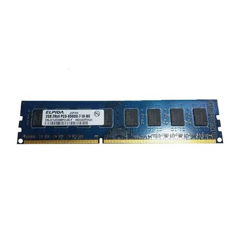 EBJ21UE8BBF0-AE-F - Elpida 2GB DDR3-1066MHz PC3-8500 240-Pin UDIMM