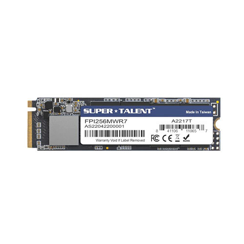 FPI256MWR7 - SUPER TALENT 256GB NVMe PCIe 3.0 x4 M.2 2280 SSD