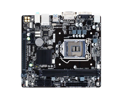 GA-H110M-S2V - Gigabyte Technology LGA1151 DDR4 VGA DVI USB3 Motherboard