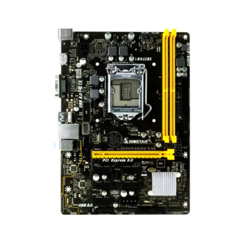 H110M-BTC - Biostar LGA1151 H110 DDR4 Micro-ATX Motherboard