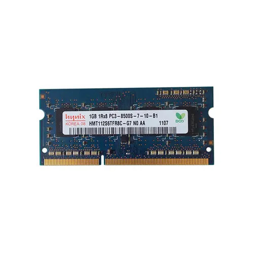 Hynix 1GB DDR3-1066MHz PC3-8500 SoDimm Memory Module for Laptops