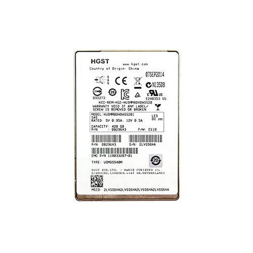 HUSMM8040ASS20 - Hitachi 400GB SAS 12Gb/s 2.5" SSD