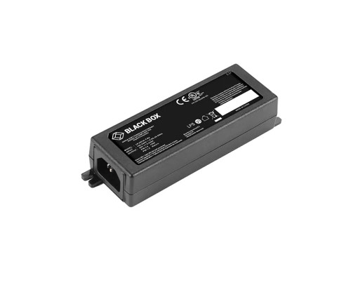 LPJ001A-T-R2 - Black Box 1-Port Gigabit PoE+ Injector
