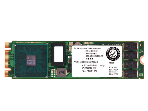 M7F5D - Dell 480GB SATA 6Gb/s M.2 2280 SSD
