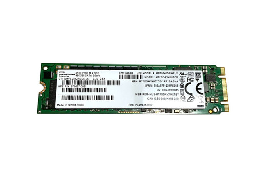 MTFDDAV480TCB-1AR1ZABHA - MICRON 480GB SATA 6Gb/s M.2 2280 SSD