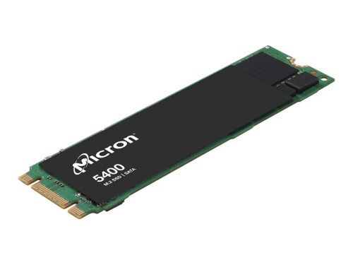 Micron 5400 PRO Series 480GB TLC SATA M.2 SSD - SED TCG eSSC Encryption - Compatible with Servers