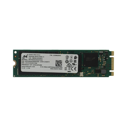 MTFDDAV960TDS-1AW1ZABYY - MICRON 960GB SATA 6Gb/s M.2 2280 SSD