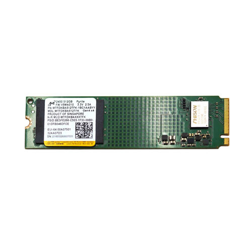MTFDKBA512TFK-1BC1AABYY - MICRON 512GB PCIe NVMe M.2 2280 SSD