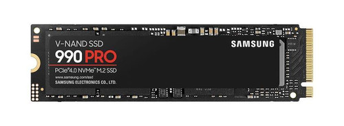 Samsung 990 PRO Series 1TB M.2 SSD, PCIe NVMe 4.0 x4 V-NAND, AES 256-bit Encryption, MZ-V9P1T0B/AM