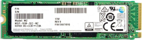MZVLB1T0HBLR - Samsung 1TB PCIe NVMe 3.0 x4 M.2 2280 SSD