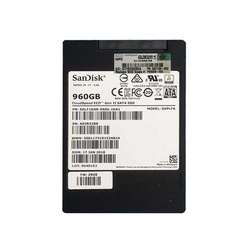 P00859-001 - HP 960GB SATA 6Gb/s 2.5" Mixed Use SSD