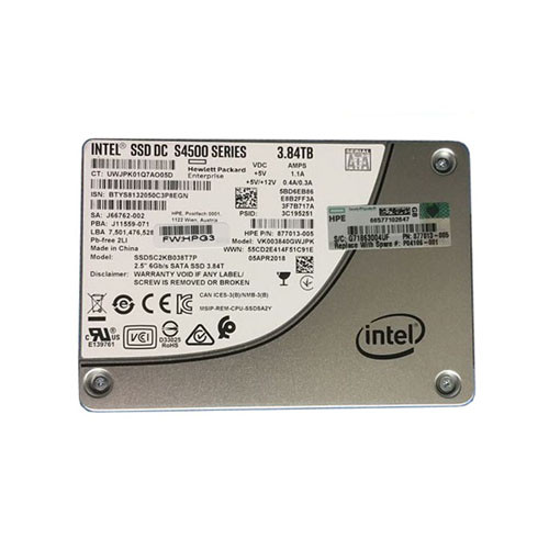 P04106-001 - HP 3.84TB SATA 6Gb/s 2.5" Hot-Plug SSD