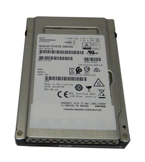 R0Q00A - HP 7.68TB SAS 2.5" FIPS Encrypted SSD