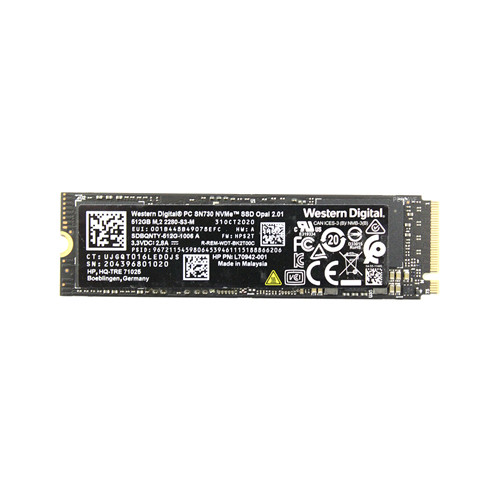 SDBQNTY-512G-1006 - Western Digital 512GB PCIe NVMe 3.0 x4 M.2 2280 SSD