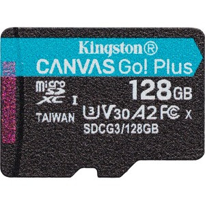 SDCG3/128GBSP - Kingston Technology 128GB UHS-I Class 10 microSDXC Memory Card