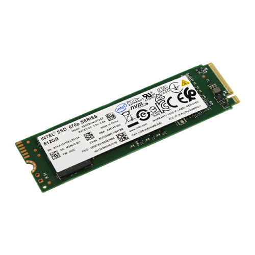 SSDPEKNU512GZX1 - Intel 512GB NVMe PCIe 3.0 M.2 2280 SSD