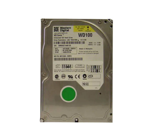 WD100AB-00BPA1 - Western Digital 10GB 5400RPM ATA-100 2MB 3.5" HDD