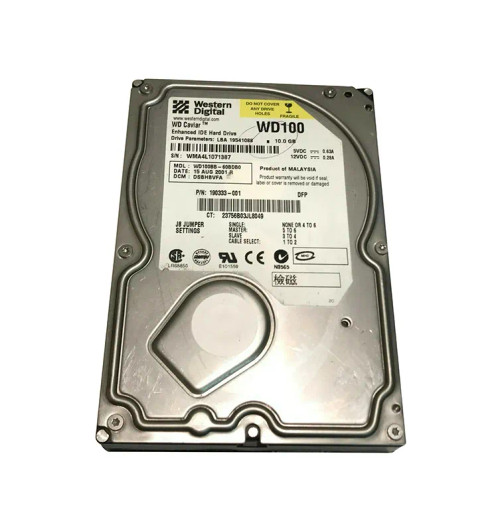 WD100BB-60BDB0 - Western Digital 10GB 7200RPM EIDE 2MB 3.5" HDD