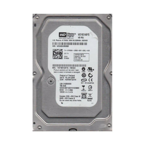 WD WD1601ABYS-18C0A0 Reliable Desktop Hard Drive by WD