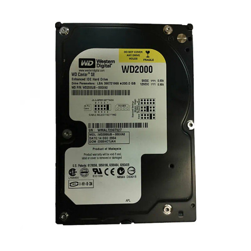 WD2000JB-00GVA0 - WD 200GB 7200RPM EIDE 3.5" HDD