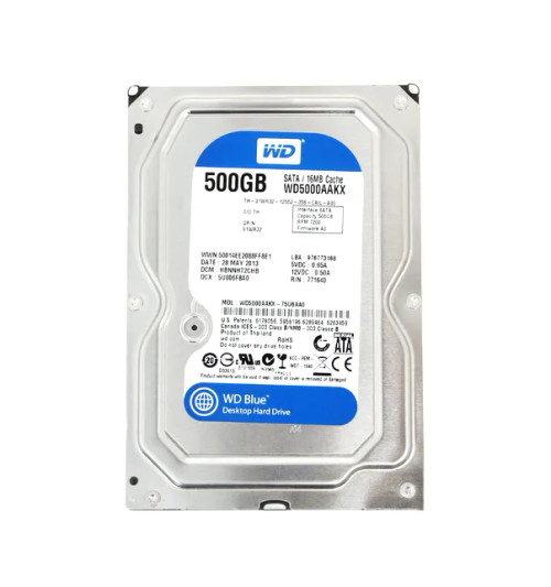 WD5000AAKX-75U6A00 - Western Digital 500GB 7200RPM SATA 6Gb/s 16MB 3.5" HDD